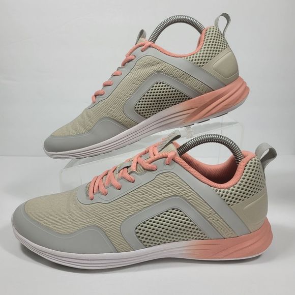 Vionic Jojo Ombre Grey Peach Running Shoes Women Size 9 - Picture 4 of 9